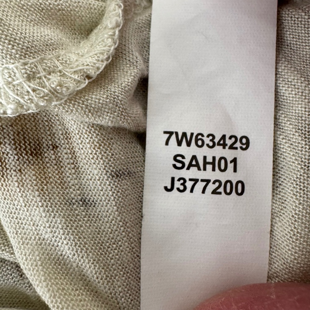 Vintage Lucky Brand Boho Top Large Tan - Picture 7 of 11